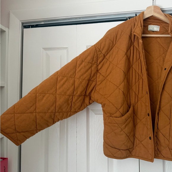 Z Supply Quilted Tan Jacket - Picture 7 of 10